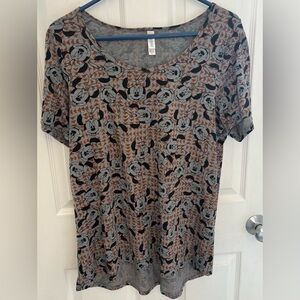 LuLaRoe Women’s Minnie Mouse Top, XL NWOT
